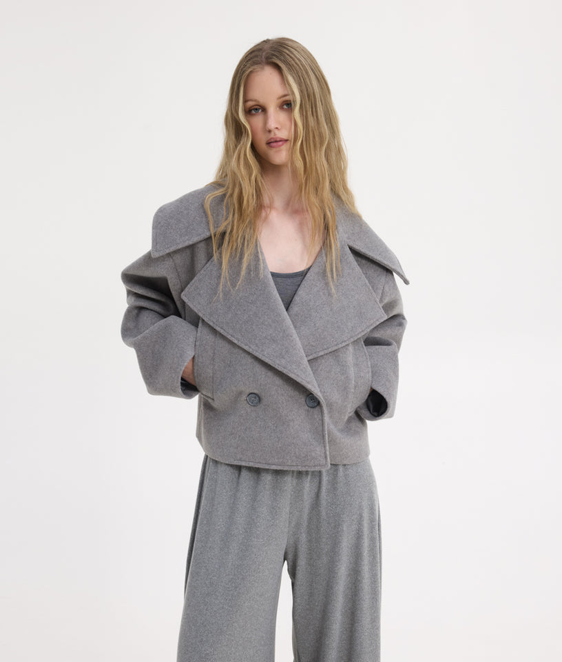 LESLY COAT GREY