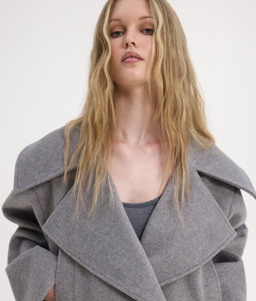 LESLY COAT GREY