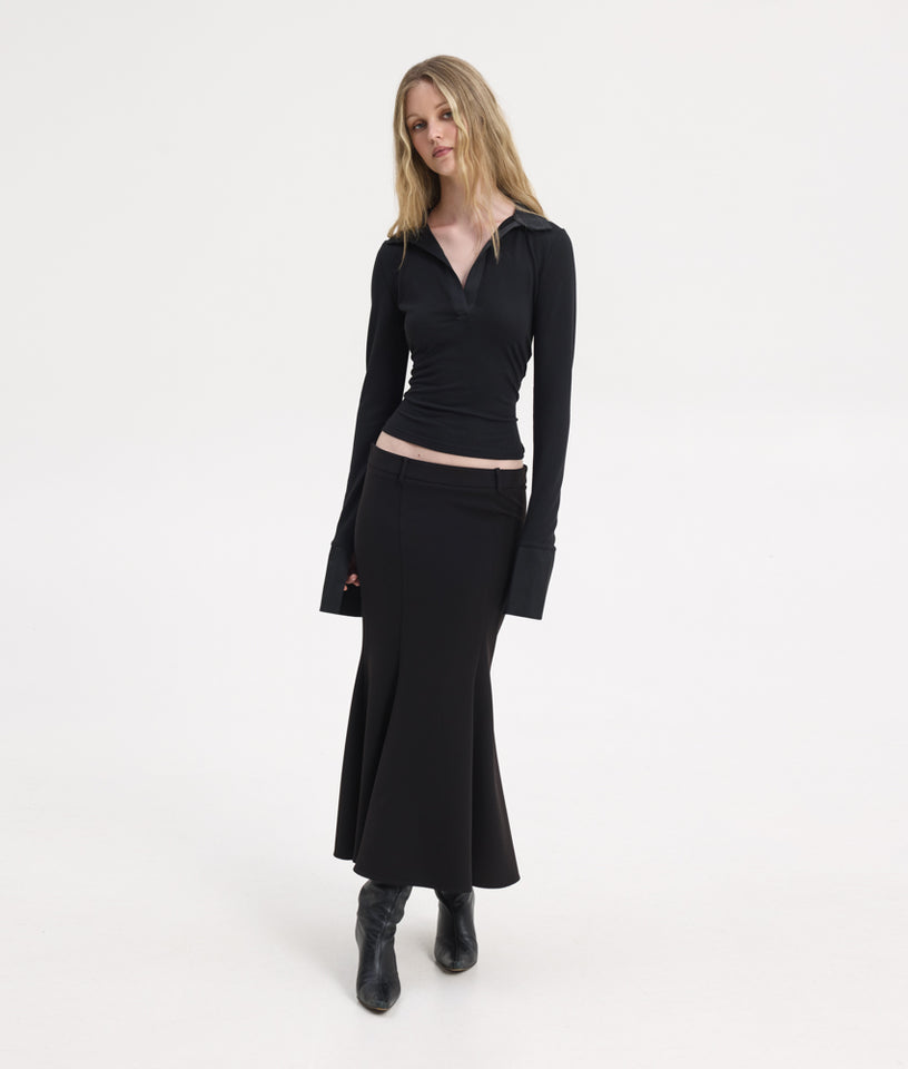 ROSE SKIRT BLACK