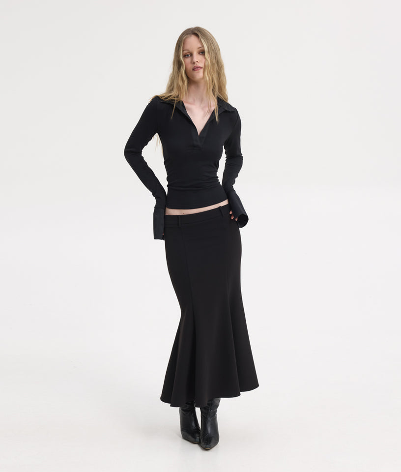 ROSE SKIRT BLACK