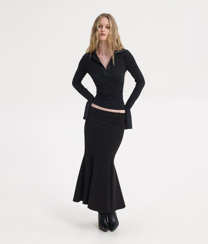 ROSE SKIRT BLACK