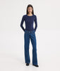 SARAH LONGSLEEVE TOP NAVY BLUE