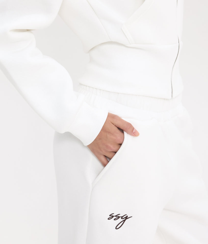 ZEN SWEATPANTS WHITE