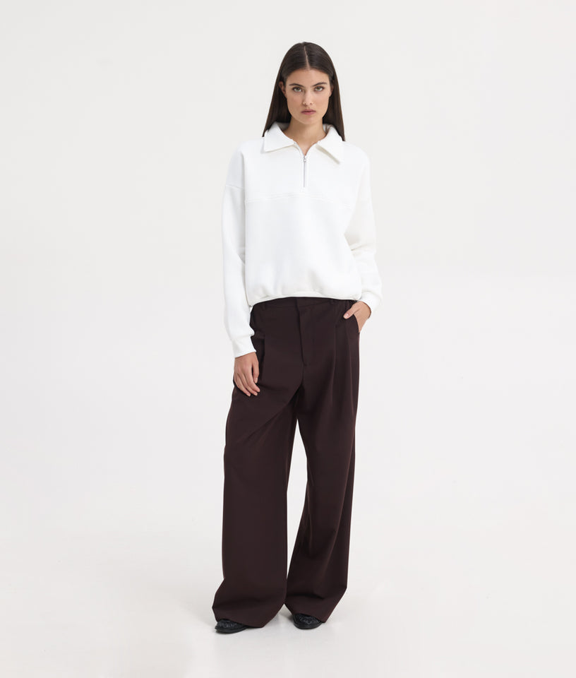 SUNSETGO SWEATSHIRT WHITE
