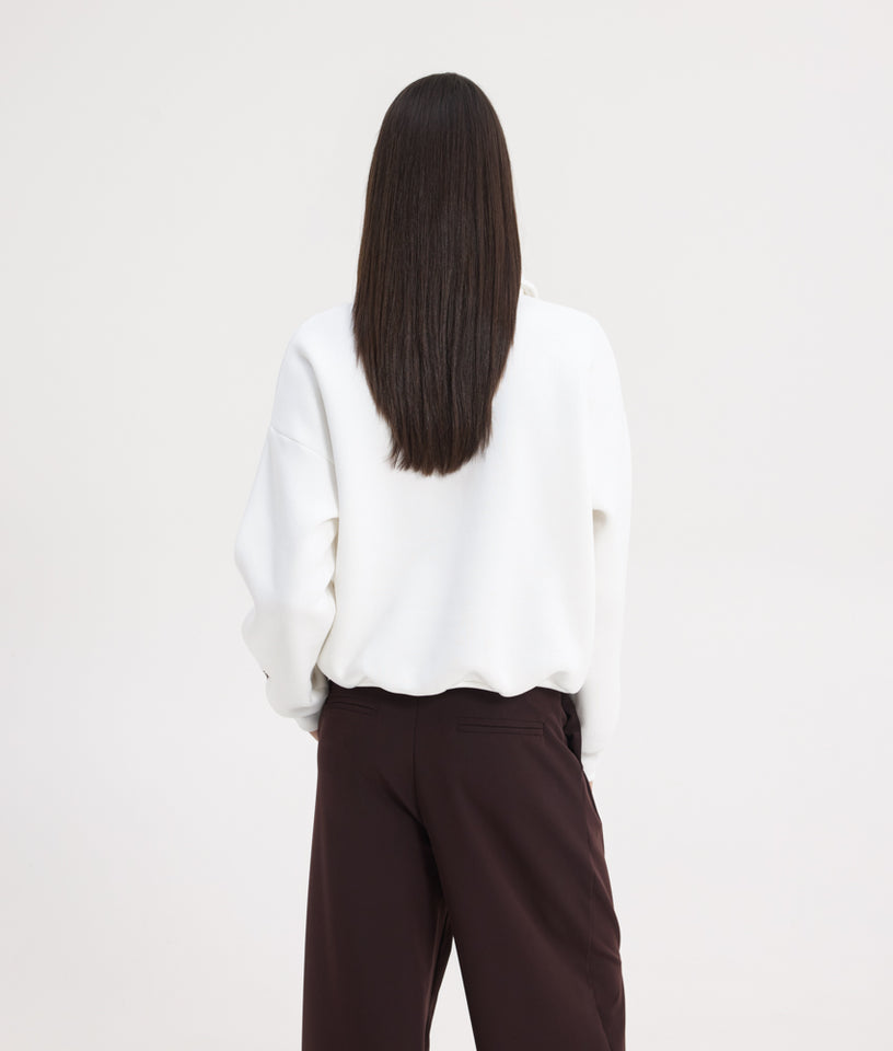 SUNSETGO SWEATSHIRT WHITE
