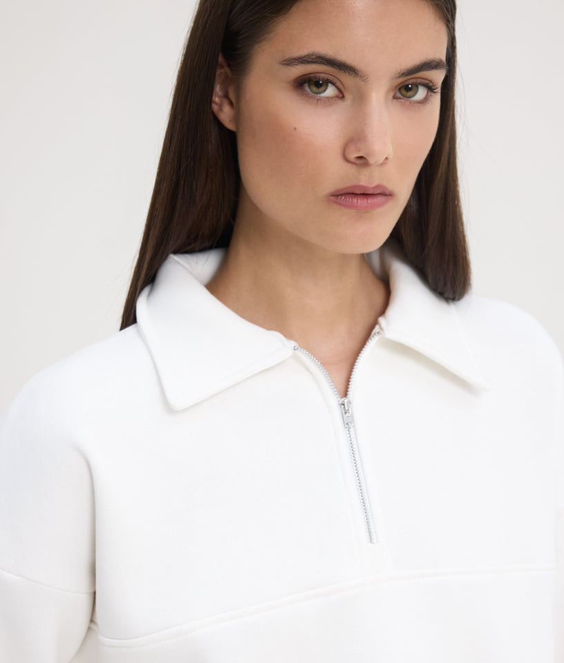 SUNSETGO SWEATSHIRT WHITE