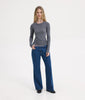 SARAH LONGSLEEVE TOP GREY