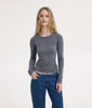 SARAH LONGSLEEVE TOP GREY