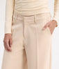 TYRA LOW WAISTED PANTS BEIGE