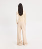 TYRA LOW WAISTED PANTS BEIGE