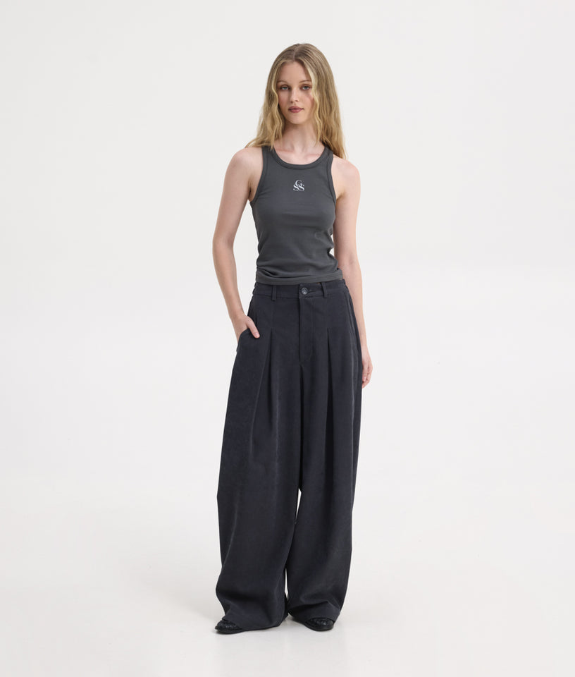 NEW DEVON PANTS DARK GREY