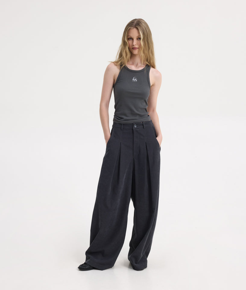 NEW DEVON PANTS DARK GREY