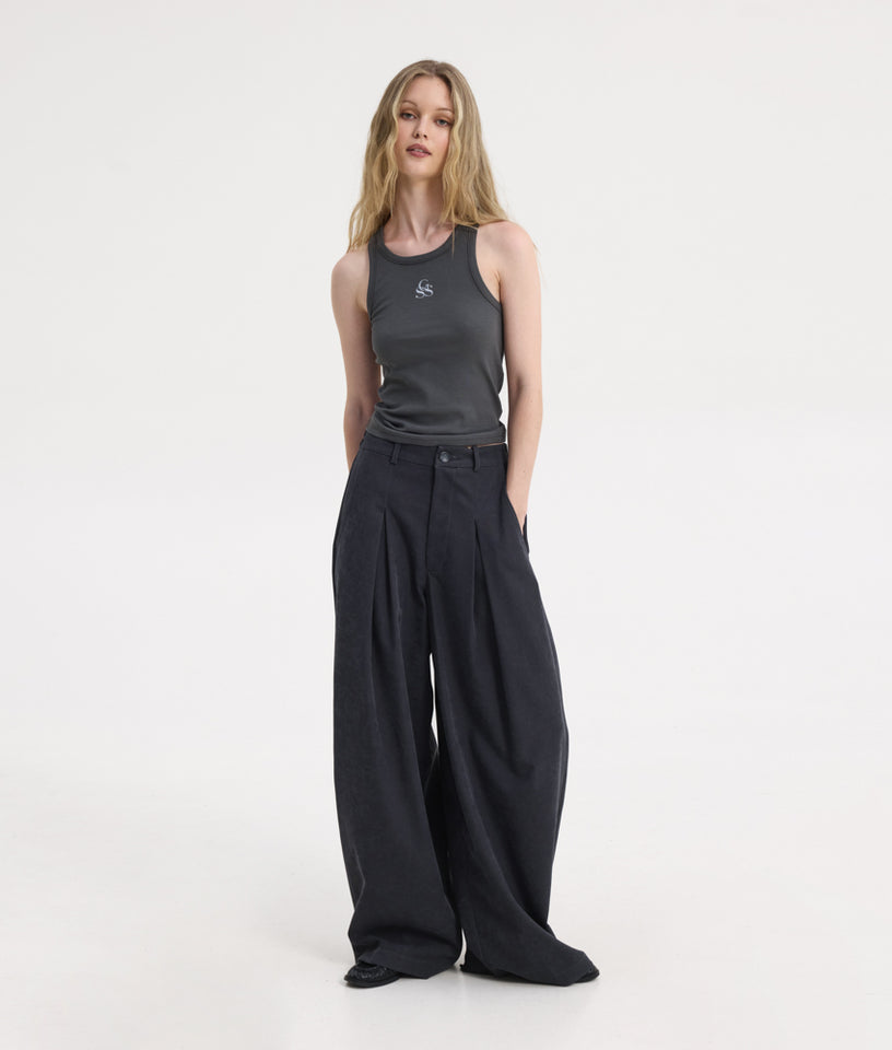 NEW DEVON PANTS DARK GREY
