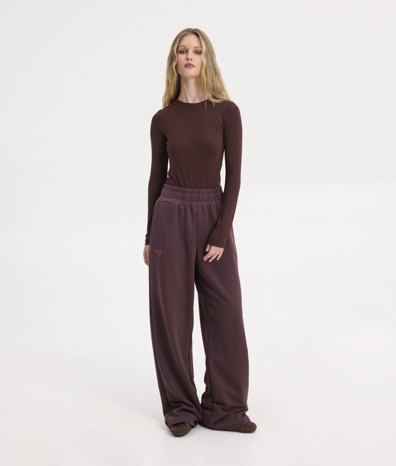 ZEN SWEATPANTS BROWN