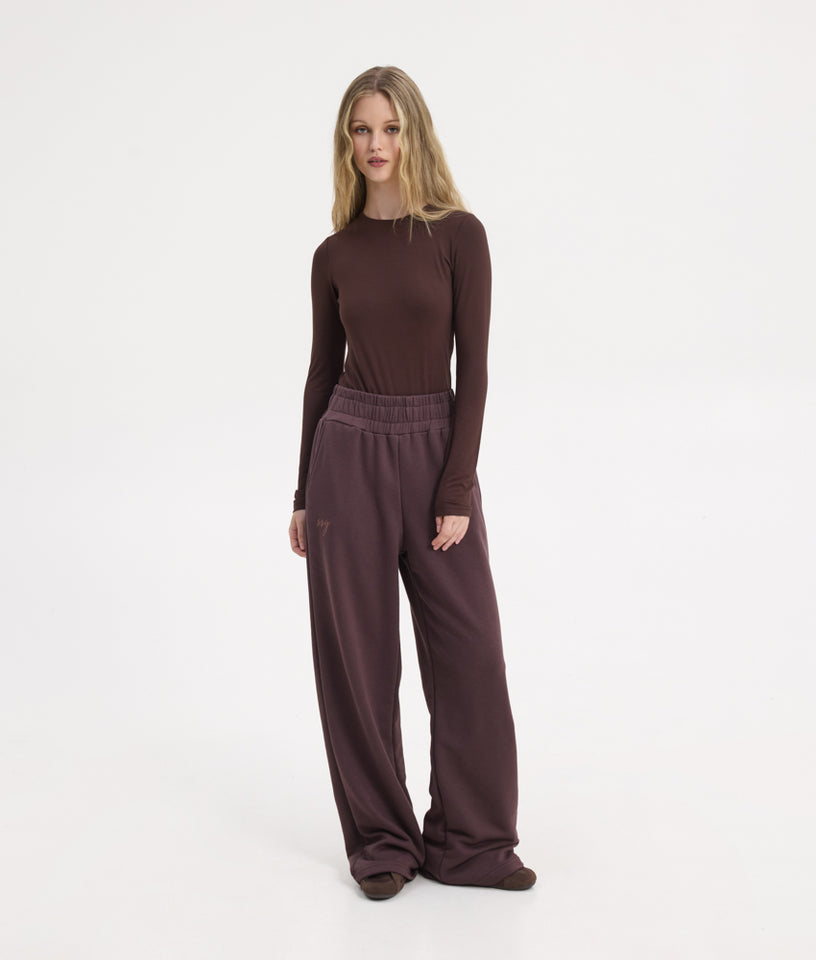 ZEN SWEATPANTS BROWN
