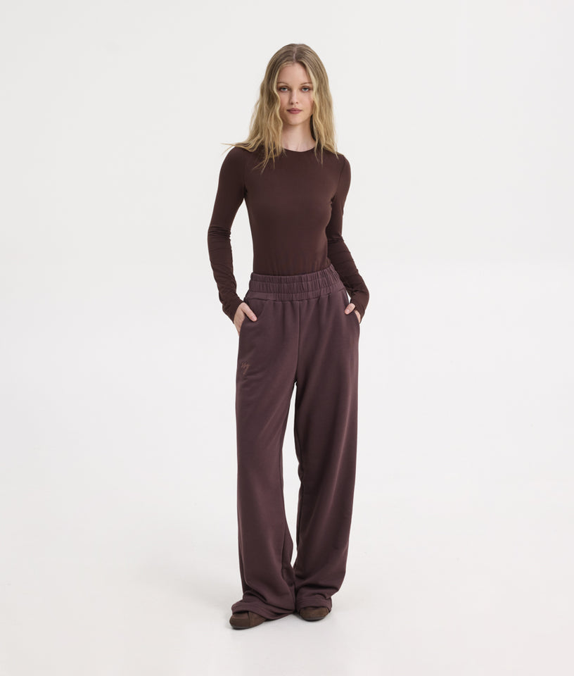ZEN SWEATPANTS BROWN