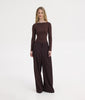 LORY TOP BROWN