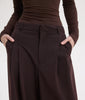 LAURYN PANTS DARK BROWN