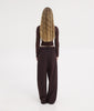 LAURYN PANTS DARK BROWN