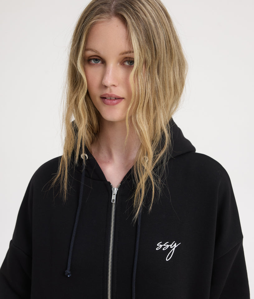 RUE HOODIE BLACK