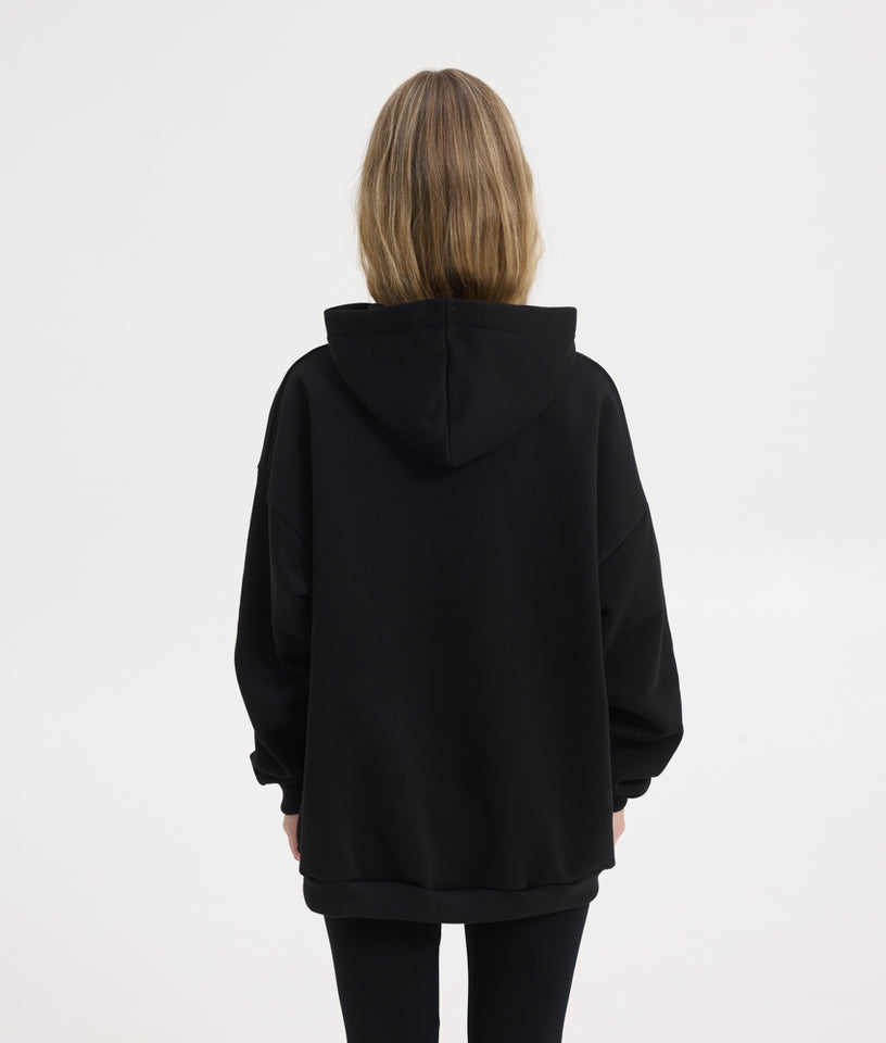 RUE HOODIE BLACK