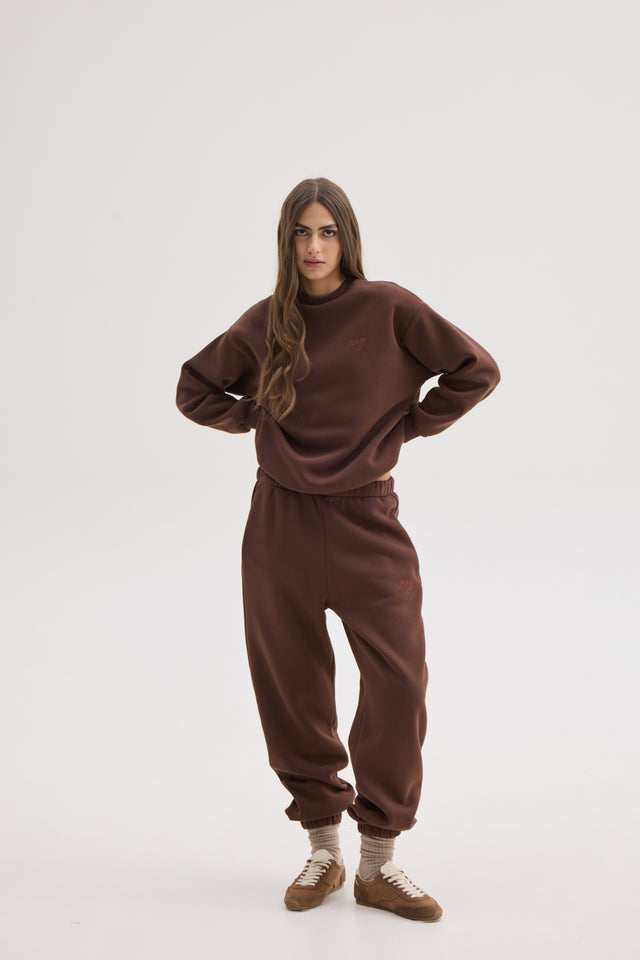 MABEL SWEATPANTS BROWN