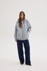 LIZI ZIP HOODIE GREY
