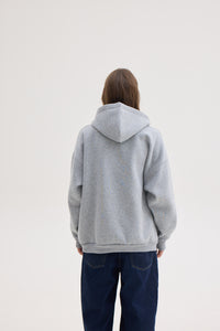 LIZI ZIP HOODIE GREY