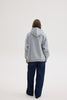 LIZI ZIP HOODIE GREY
