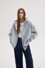 LIZI ZIP HOODIE GREY