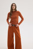 JESSIE TOP TERRACOTTA