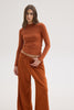 JESSIE TOP TERRACOTTA