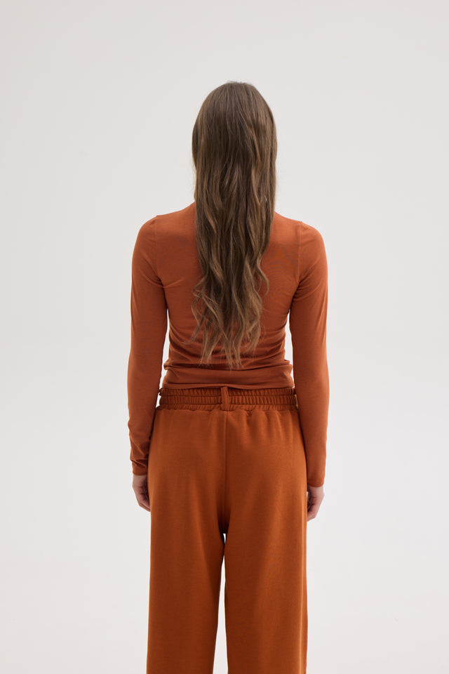 JESSIE TOP TERRACOTTA