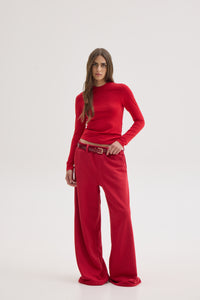 IVY SWEATPANTS RED