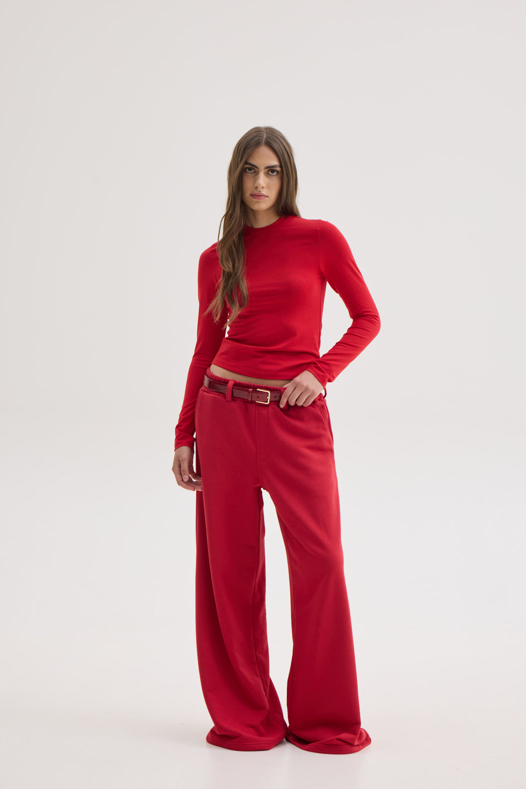 IVY SWEATPANTS RED