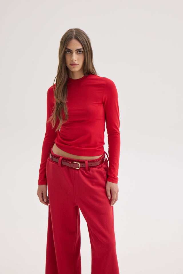 IVY SWEATPANTS RED