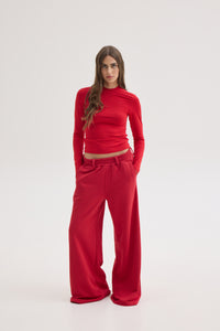JESSIE TOP RED