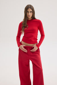 JESSIE TOP RED