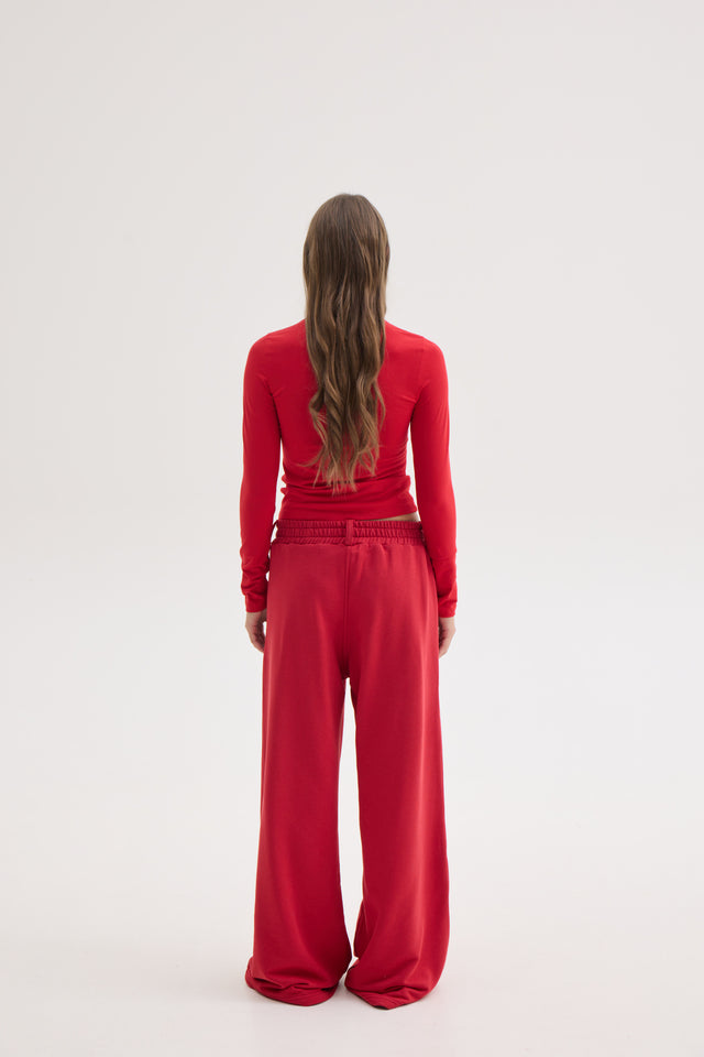 IVY SWEATPANTS RED