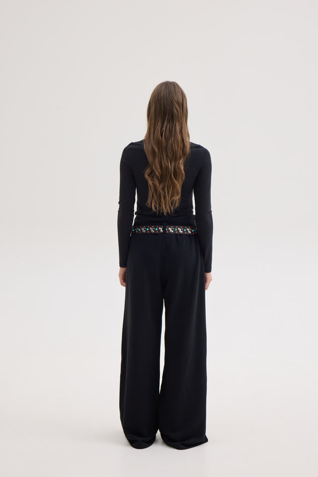 IVY SWEATPANTS BLACK