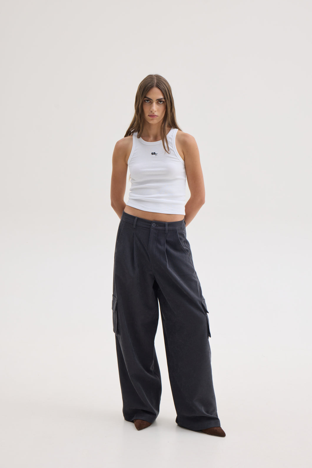 DEVON PANTS DARK GREY