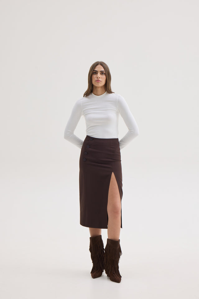 CYNTHIA MIDI SKIRT