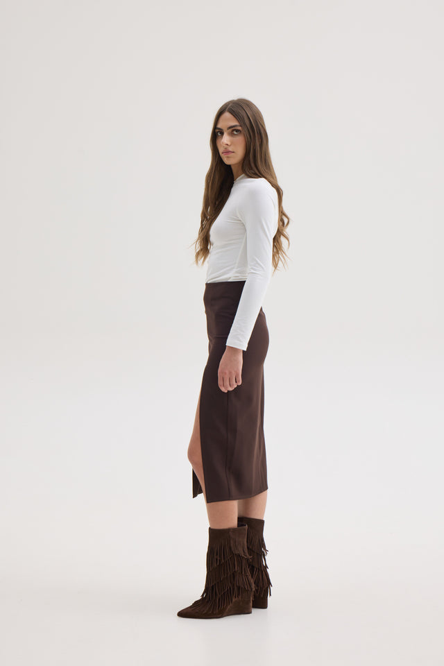 CYNTHIA MIDI SKIRT