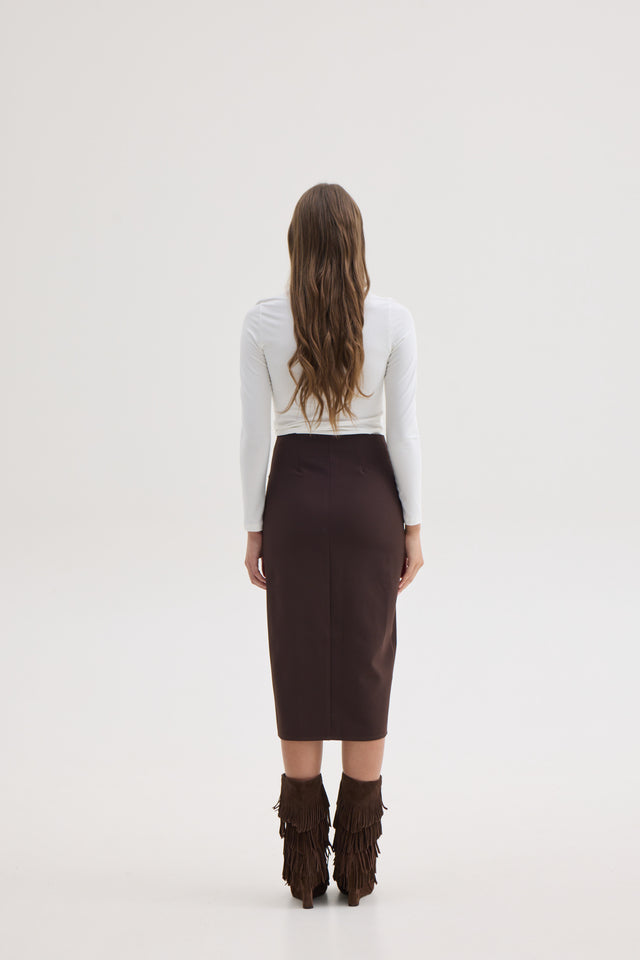 CYNTHIA MIDI SKIRT