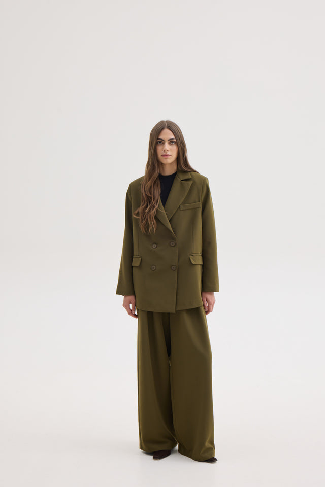 CYNTHIA BLAZER OLIVE