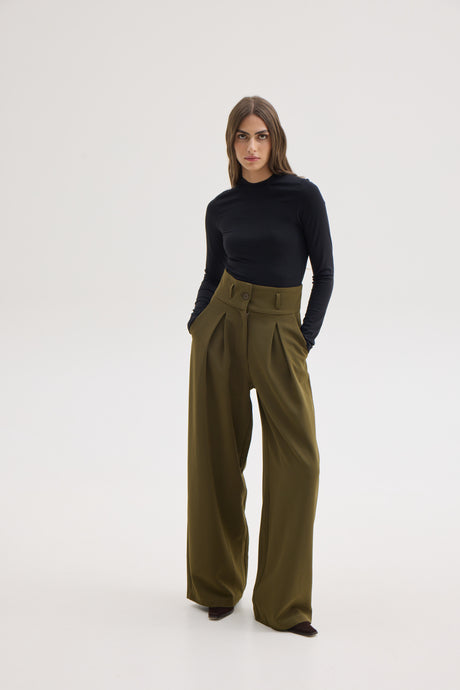 CYNTHIA PANTS OLIVE