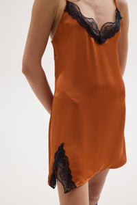 CINDY DRESS TERRACOTTA