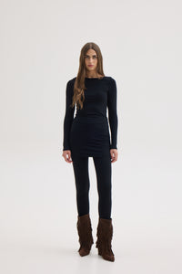 GRACE TOP-DRESS BLACK