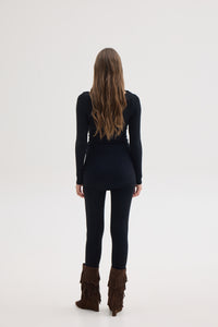 GRACE TOP-DRESS BLACK