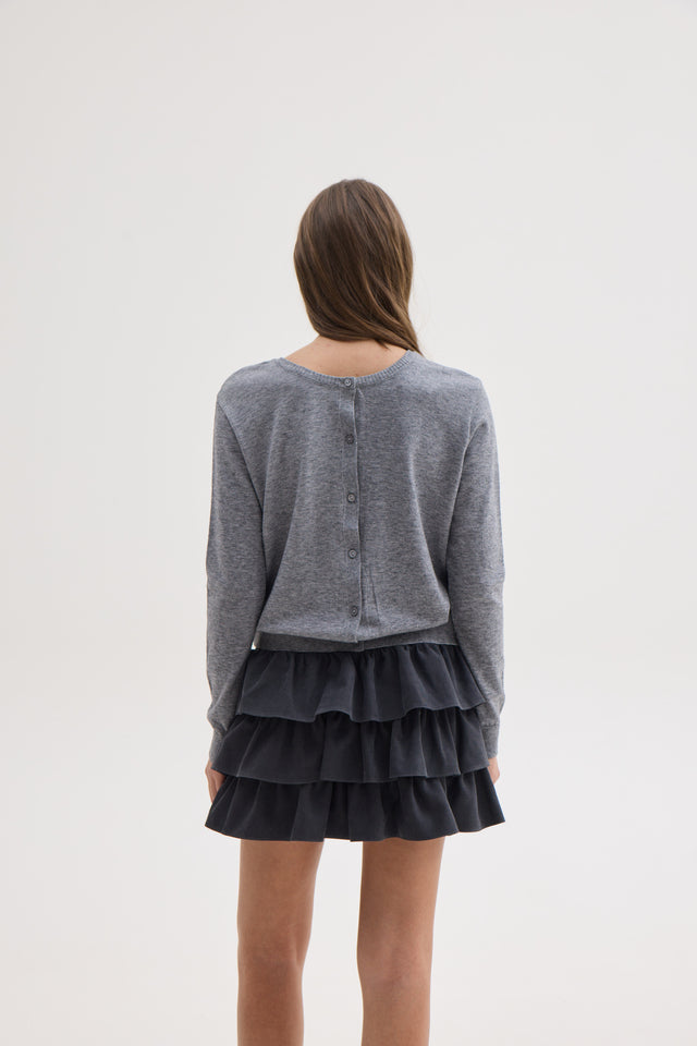 JESSICA CARDIGAN GREY